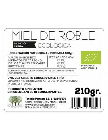 Miel de Roble ECO